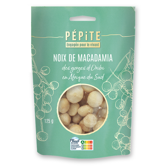 Agrosourcing -- Noix de macadamia d'afrique du sud (origine Afrique du sud) - 125g