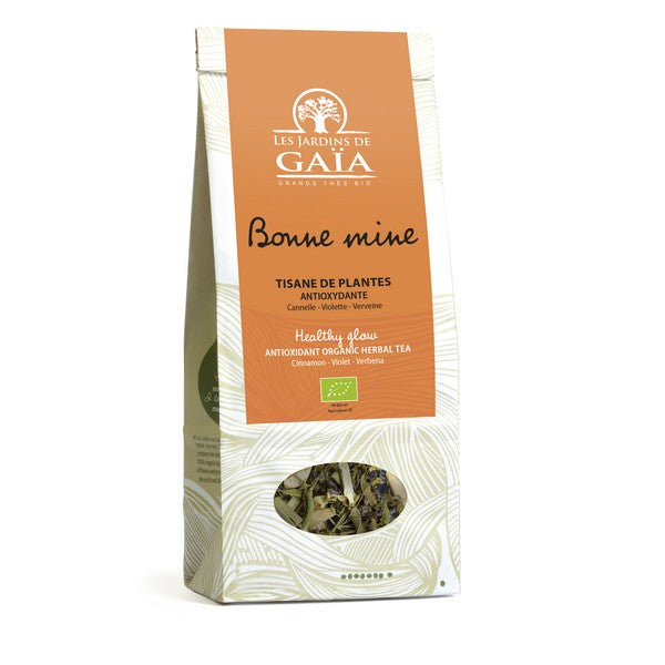 Jardins De Gaïa -- Tisane de plantes bio bonne mine (anti oxydant) - 70 g