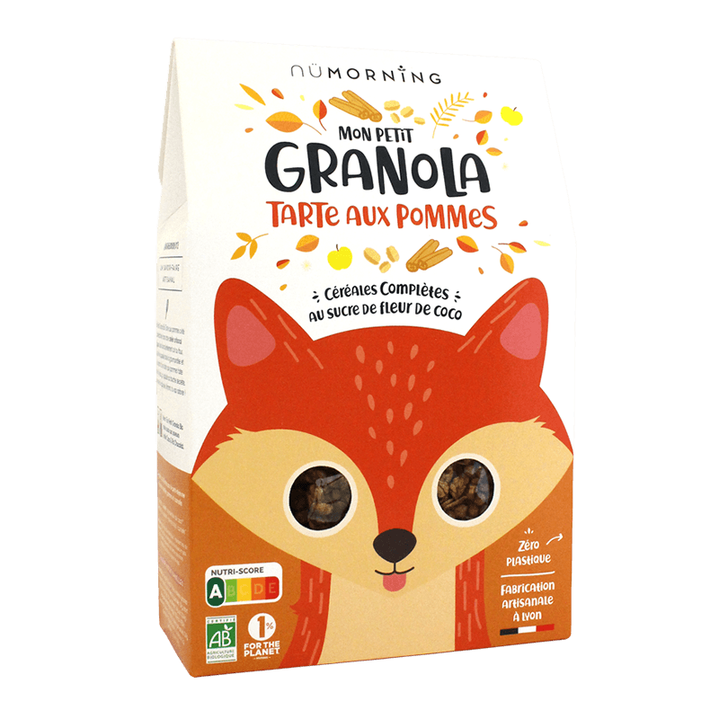 nüMorning -- Mon Petit Granola Tarte aux pommes - boîte 300 g