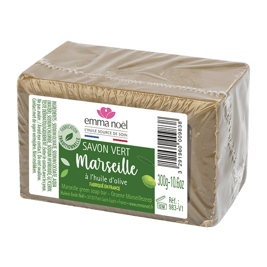 Emma Noël -- Savon vert marseille sans huile de palme - 300 g