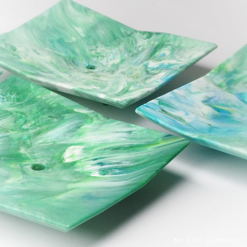 My Boo Company -- Porte-savon origami 100% en plastique recyclé (coloris aléatoire)